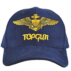 アメリカ海軍グッズ  TOPGUN　ウィングマークキャップ「燦吉 さんきち SANKICHI」