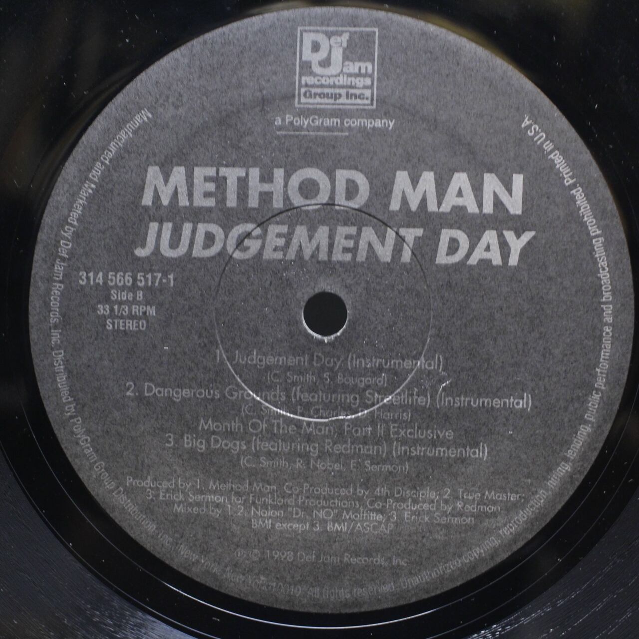 Method Man / Judgement Day [314 566 517-1] - 画像4