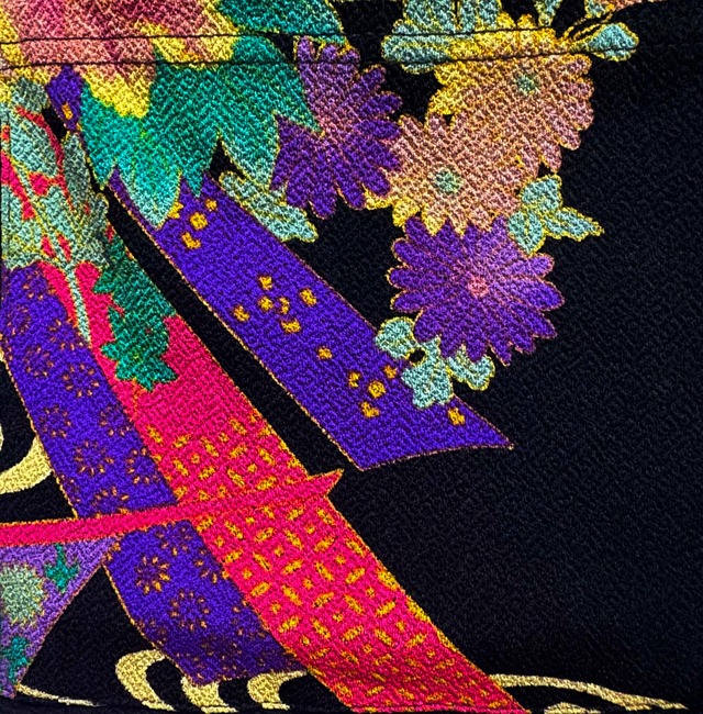 和柄ドルマンBIGカーデ/パープル SA25-13