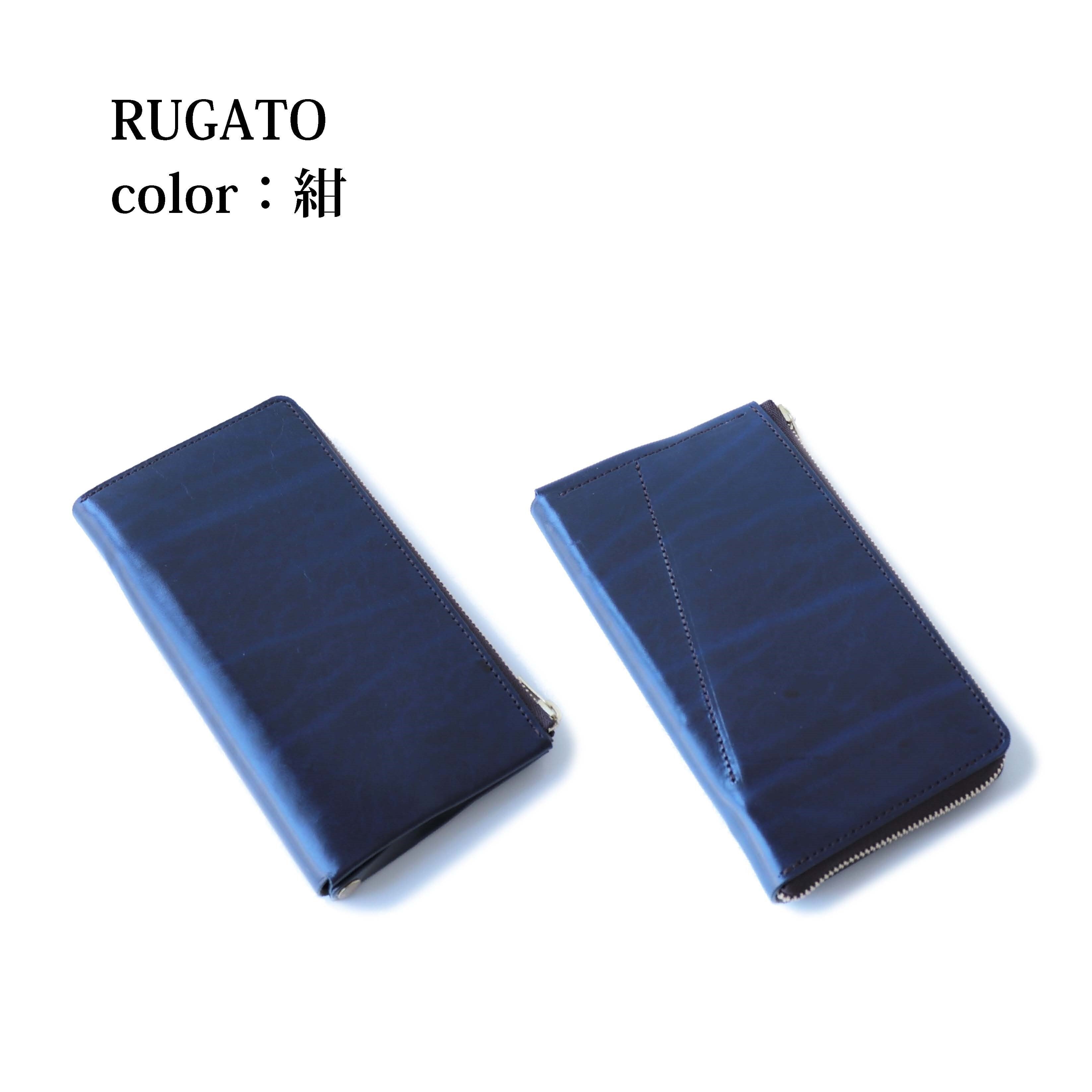 attara 長財布 ミニマムロングウォレットスリム RUGATO レザー　牛革 ミニマムロングウォレットスリム《RUGATO》 | Attara