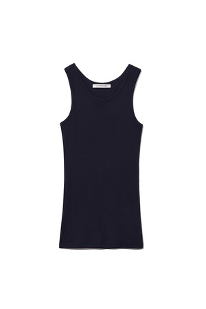 [LE17SEPTEMBRE] COTTON RIBBED SLEEVELESS TOP [NAVY] 正規品 韓国ブランド 韓国通販 韓国代行 韓国ファッション LE 17 SEPTEMBRE ル 17 セプテンバー le 917韓国 店舗