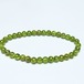 ペリドット ブレスレット 5mm メール便可 一点物 111-50541