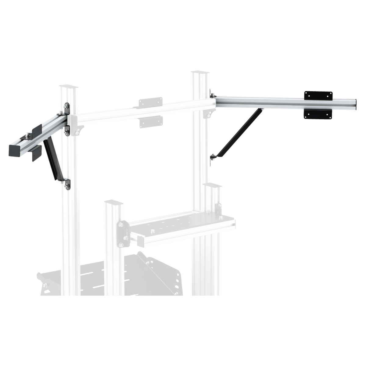 トリプルディスプレイスタンドKP-DS(SI)＋KP-DMWa(SI) 43767c9221d1e67135c16f90ea004a