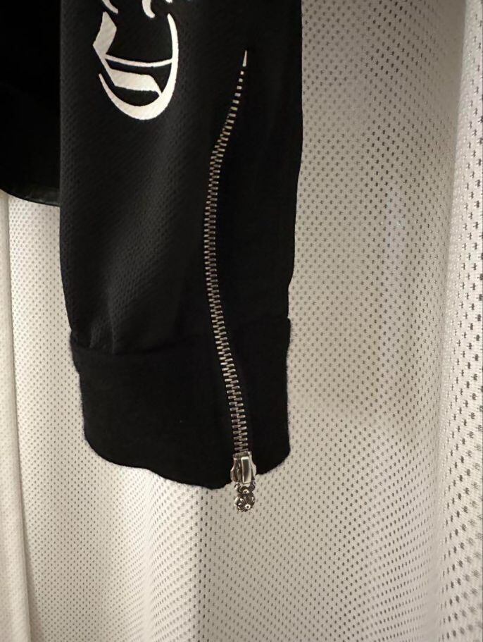 CHROME HEARTS クロムハーツ レザー切 カシミヤ ダガージャケット