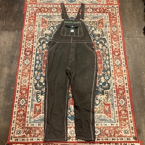 LIBERTY リバティ オーバーオール ブラック 黒 デニムパンツ ヴィンテージ アメカジ ワーク ペインター ジーンズ サロペット 80s 90s