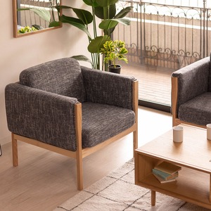 一人掛け チェア ソファー イス 椅子 いす アイボリー グレー