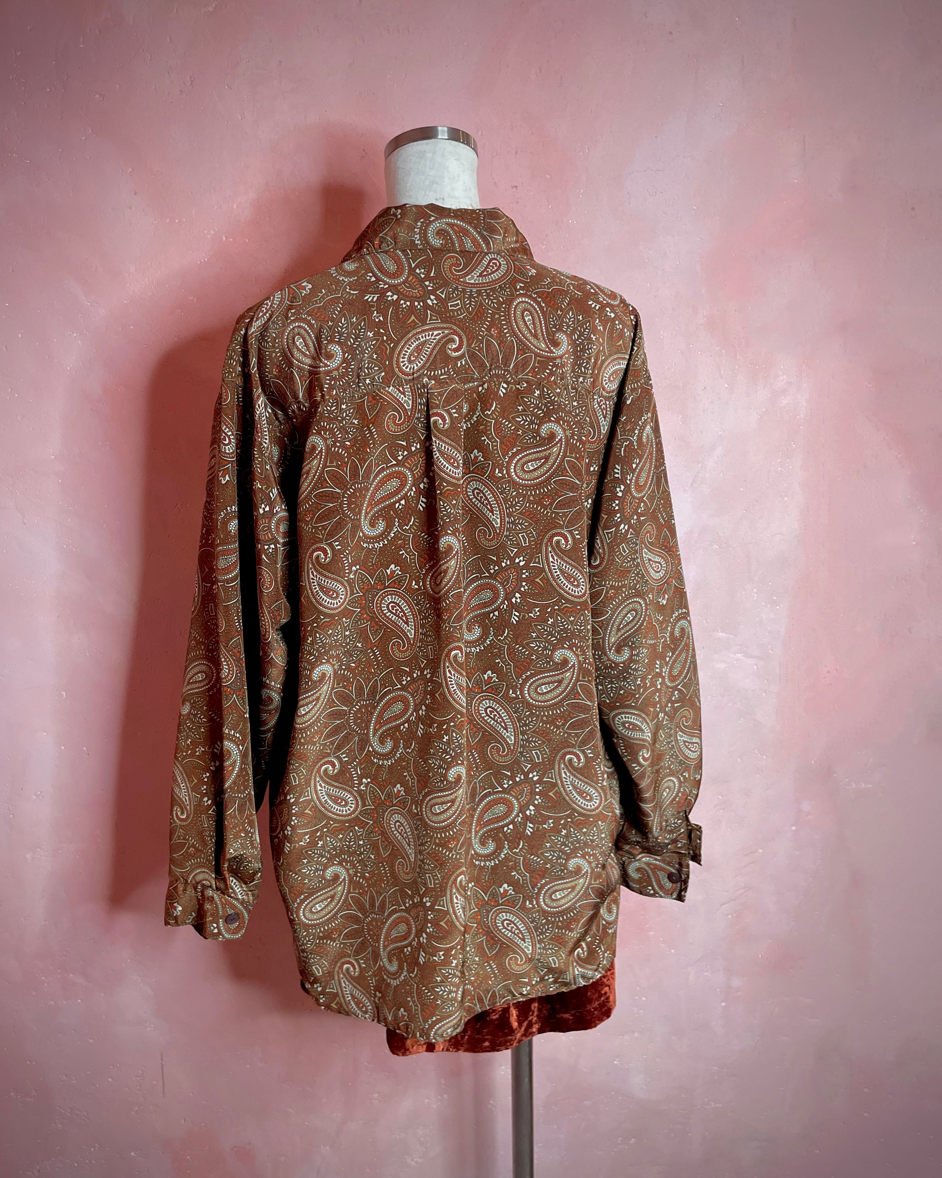 used paisley shirt