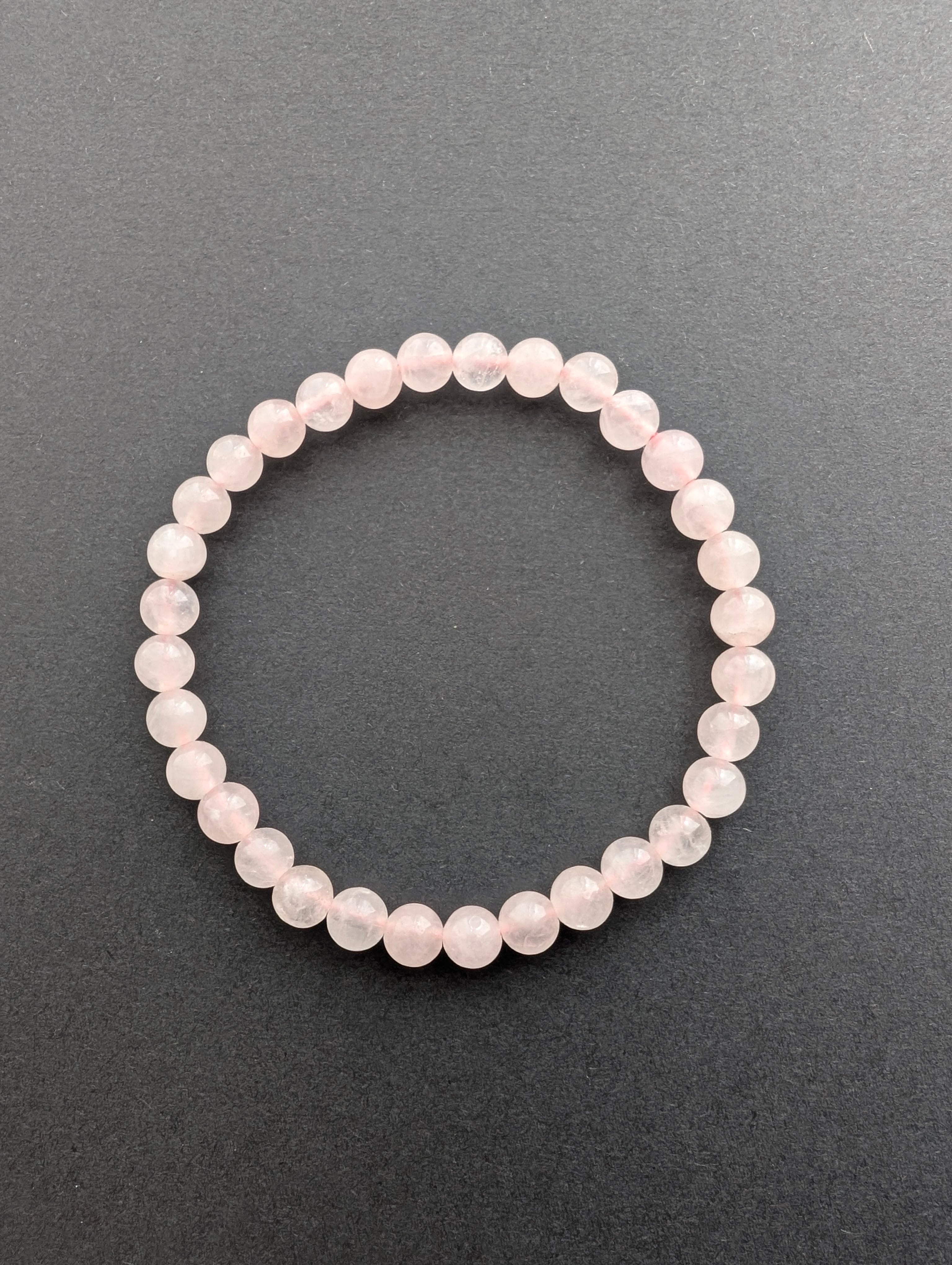 ローズクォーツ 6mm玉 | 天然石のささやき