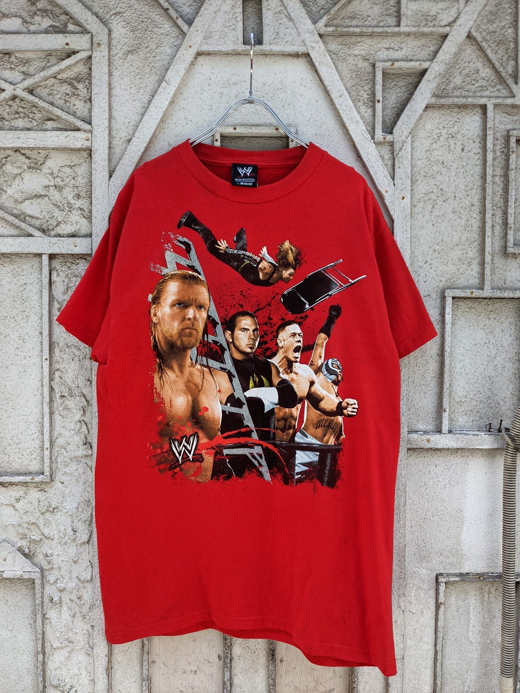"WWE" print tee