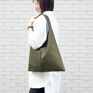 オオカミ少年：カーキ（コーデュラナイロン　撥水加工ナイロン素材ワンショルダーバッグ）受注製作