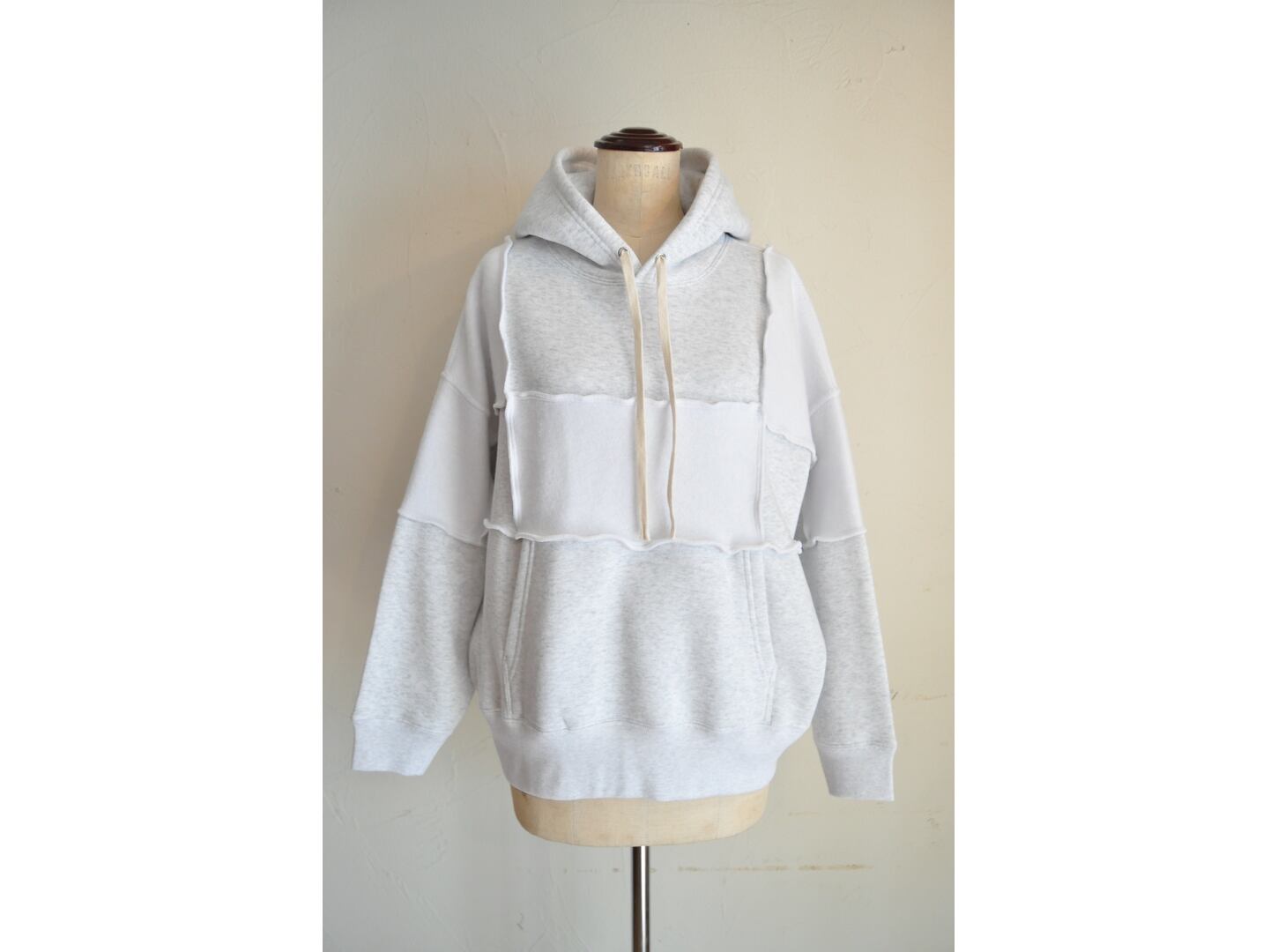 RehersalL】panel patch parka /【リハーズオール】パネルパッチ 