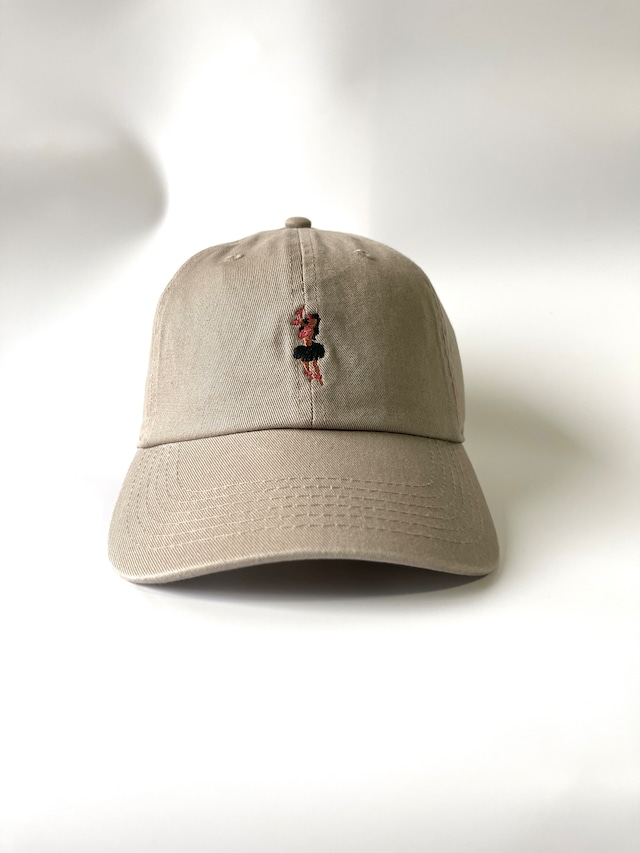 フラガールCOTTON WASHED CAP（カーキ）