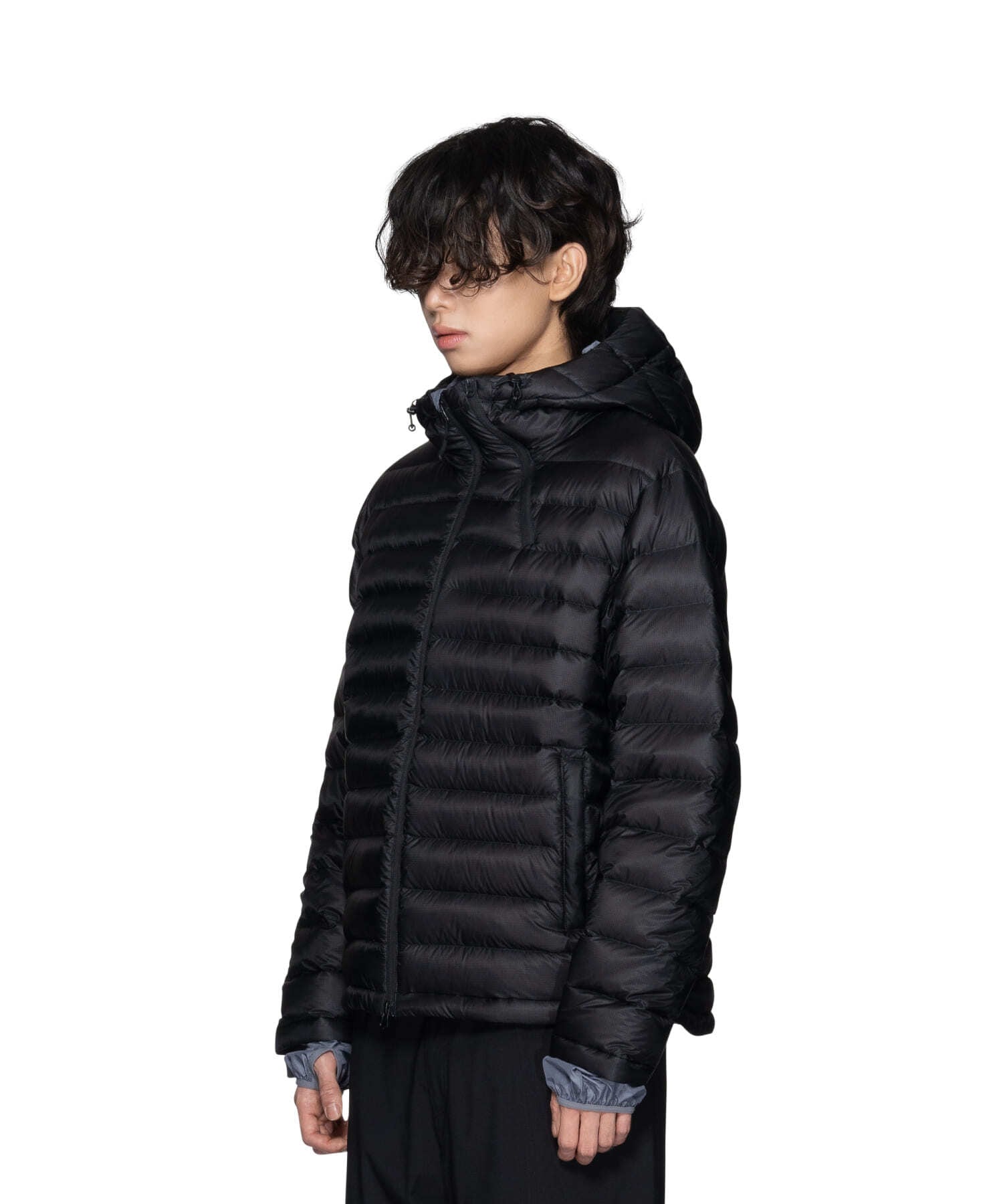 SAN SAN GEAR] 23FW SUFFIX PUFFER JACKET BLACK 正規品 韓国ブランド  