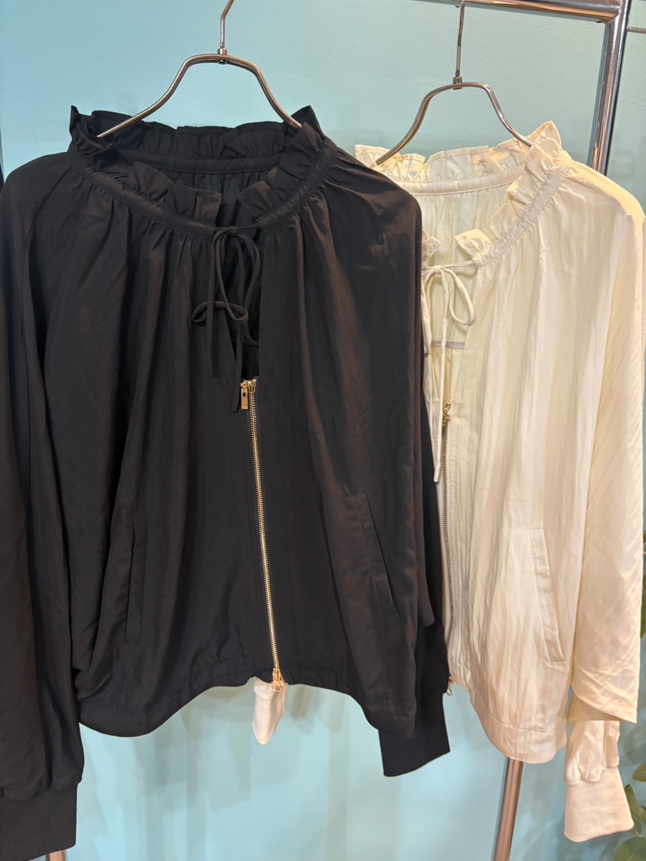 GALENA バックフリルスキッパーブルゾン　70060-3106