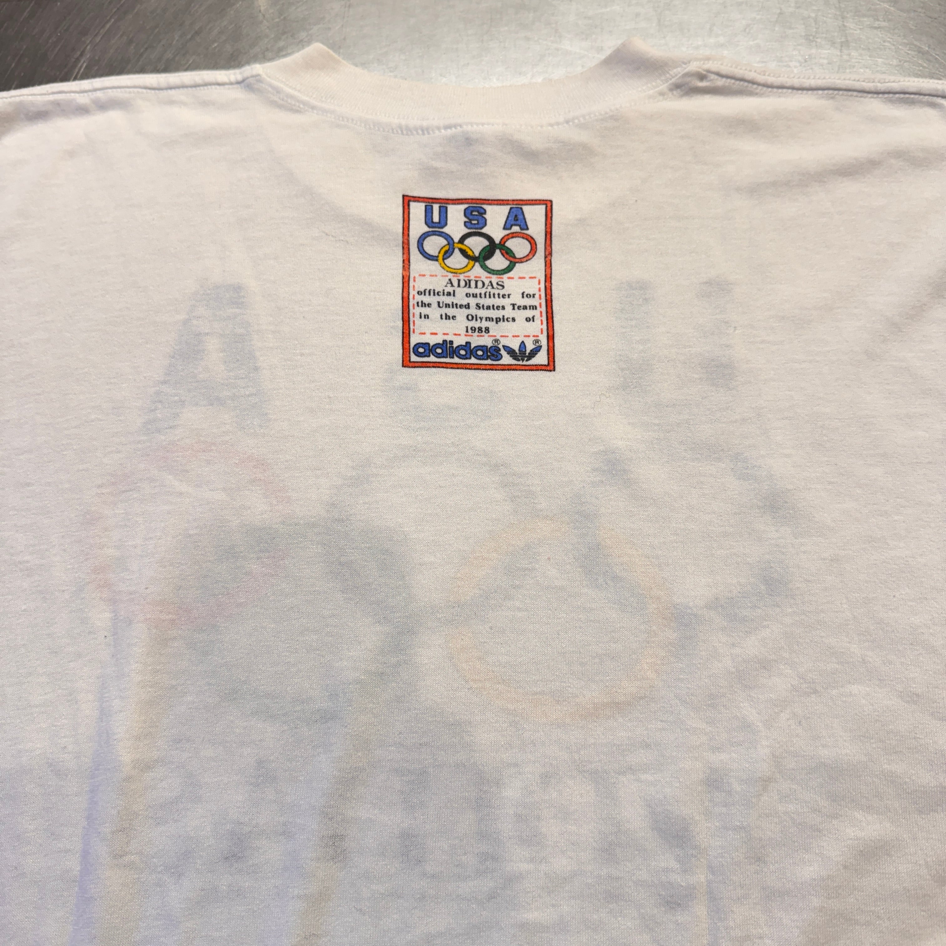 1980s adidas USA OLYMPIC TEAM T-SHIRT | safarionline