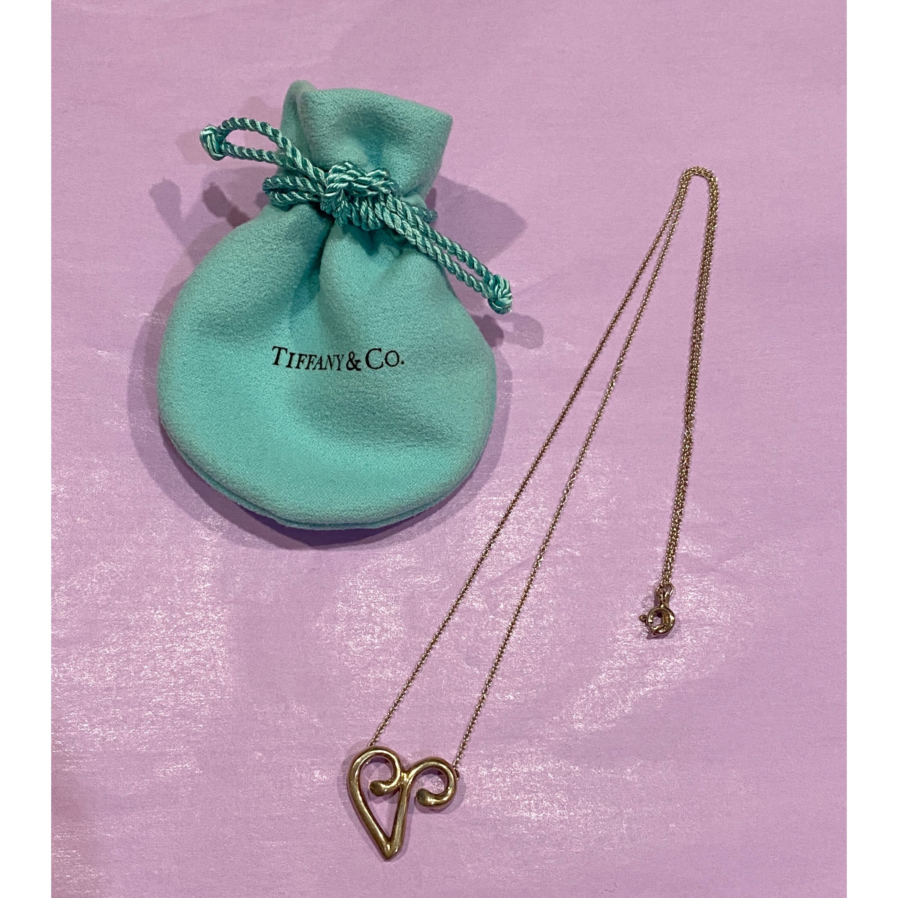 Tiffany Paloma Picasso heart necklace