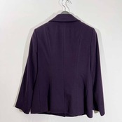 カシミヤ100%  LEPORTE TOKYO STYLE レポルテ 段返3B テーラードジャケット 9/パープル レディース