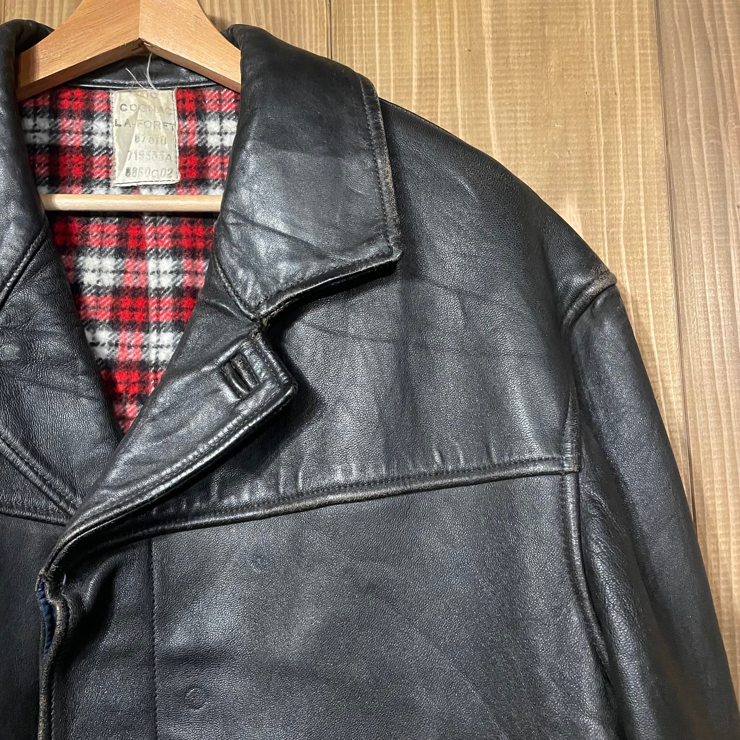 【値下げ不可】70s レザージャケット　ユーロ　ヴィンテージ 70's gandalf レザージャケット | ヴィンテージアイテム - 古着屋