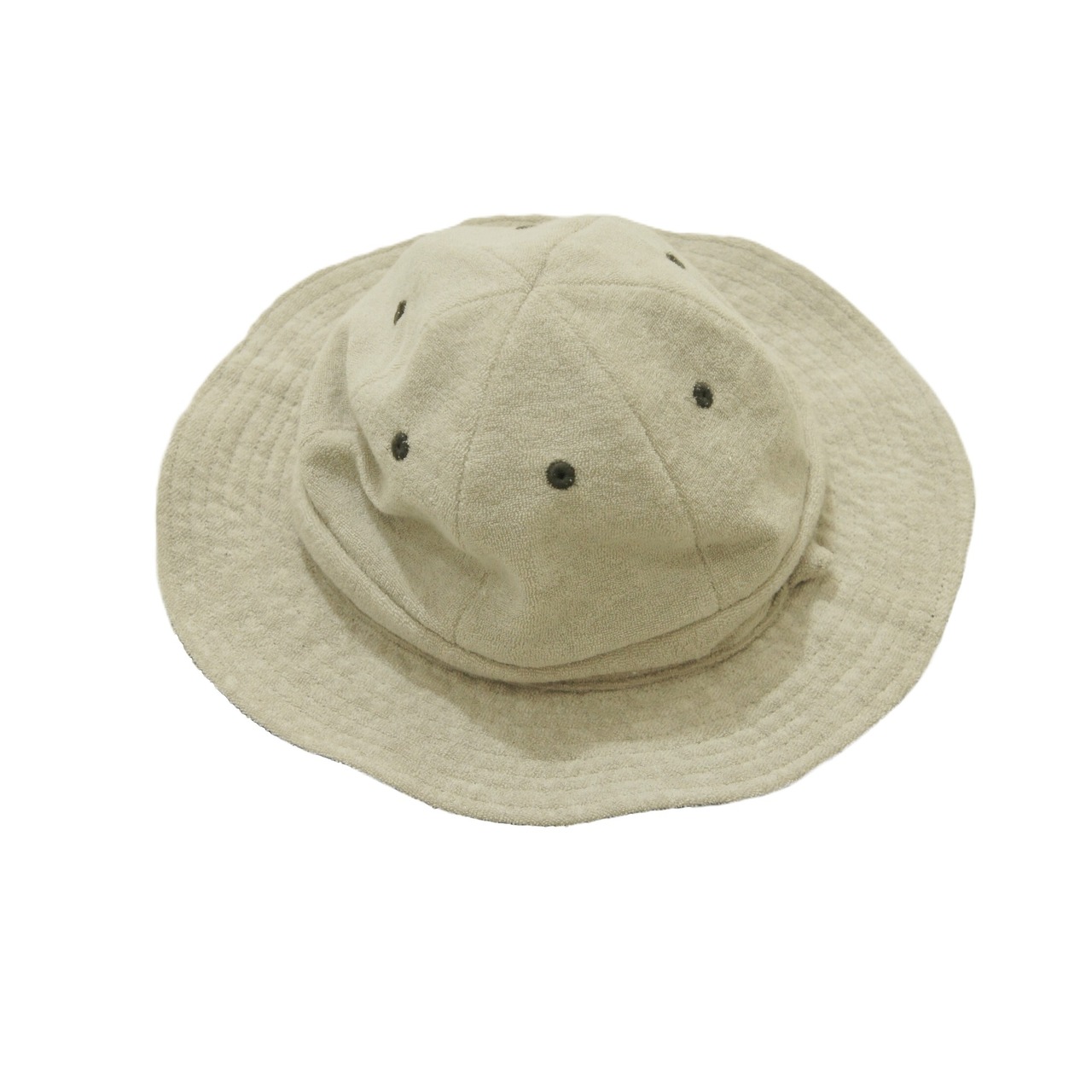 MOUNTEN.　reversible adventure hat - (baby)charcoal×sand