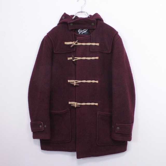 【Caka act2】"Gloverall"Bordeaux Color Vintage Duffle Coat