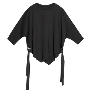Side Ribbon T-shirt / サイド リボン Tシャツ