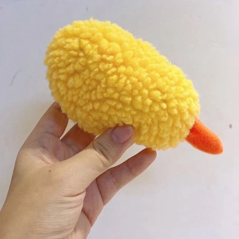 ニャンコの天ぷらオモチャ