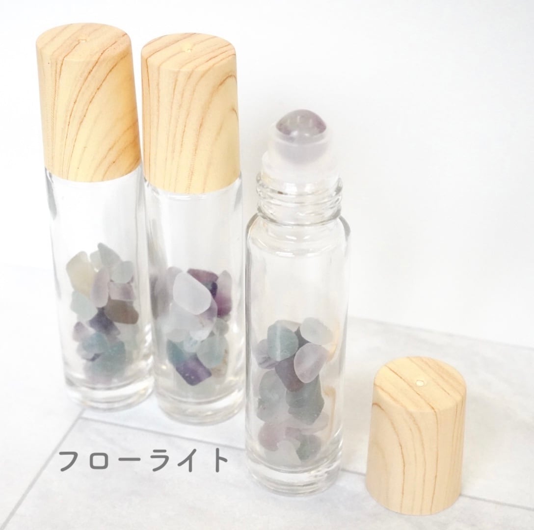 天然石ロールオンボトル全9種】10ml 宝石 パワーストーン 木目