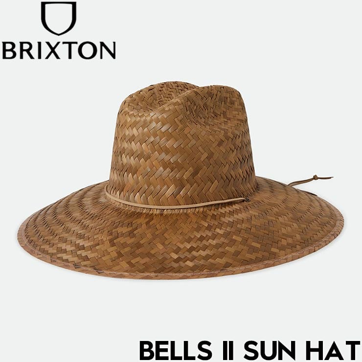 ストローハット 麦わら帽子 BRIXTON ブリクストン BELLS II SUN HAT