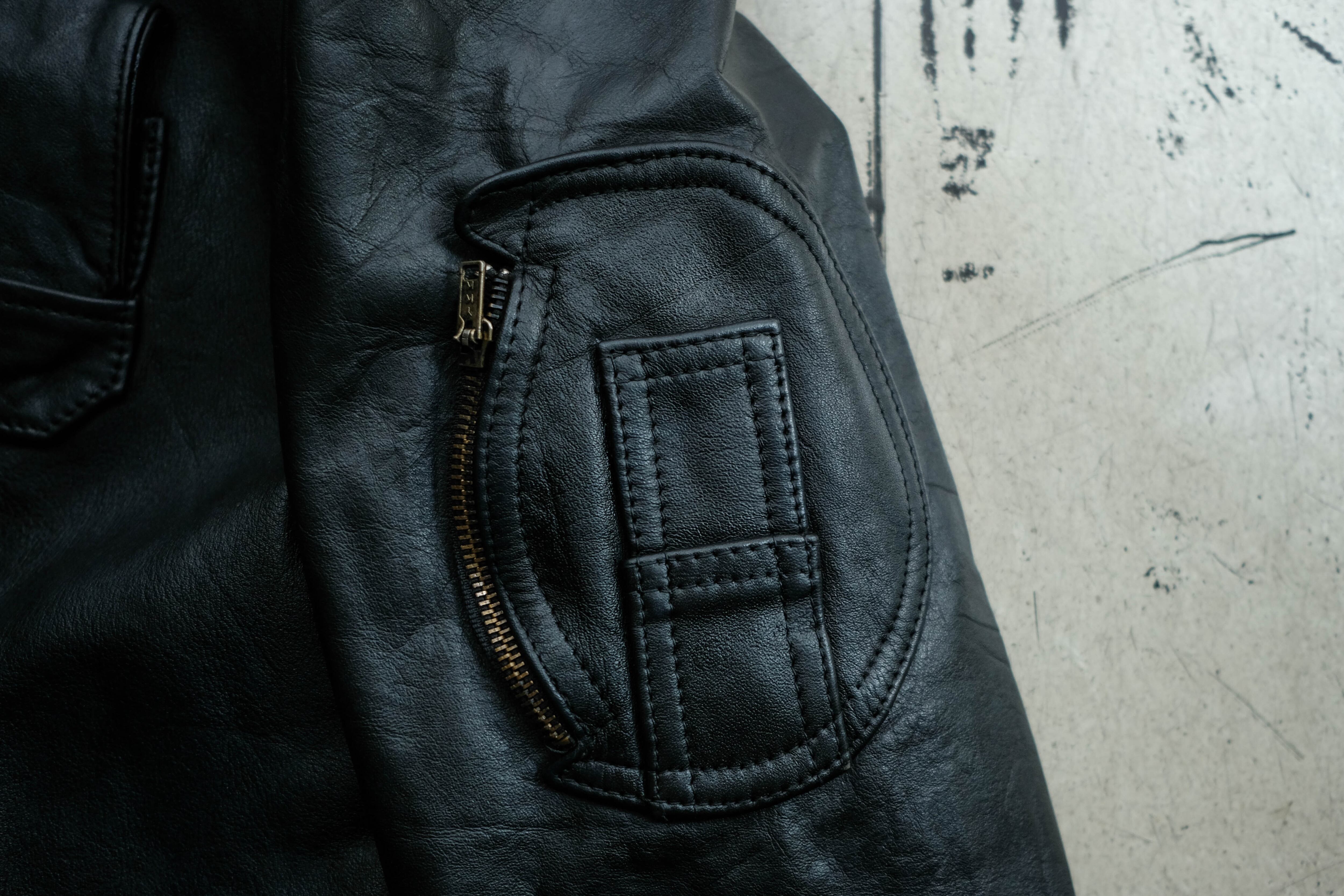 フレンチパイロットレザージャケット④ 民間品 | militaria & encore
