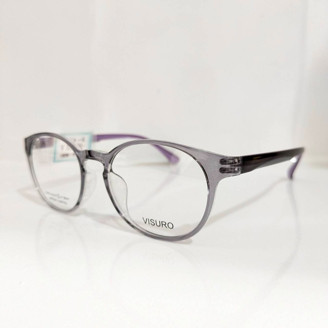 【VISURO】ボストンセルフレーム　グレー