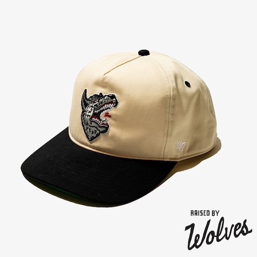 【RAISED BY WOLVES/レイズドバイウルブス】47 SOUVENIR HITCH LC キャップ / NATURAL / FW25-13515 セール対象外