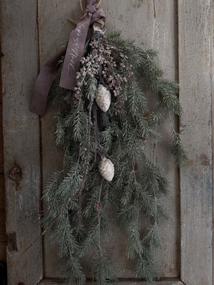 クリスマスのアートスワッグ