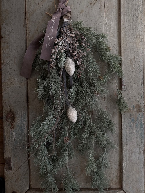 クリスマスのアートスワッグ