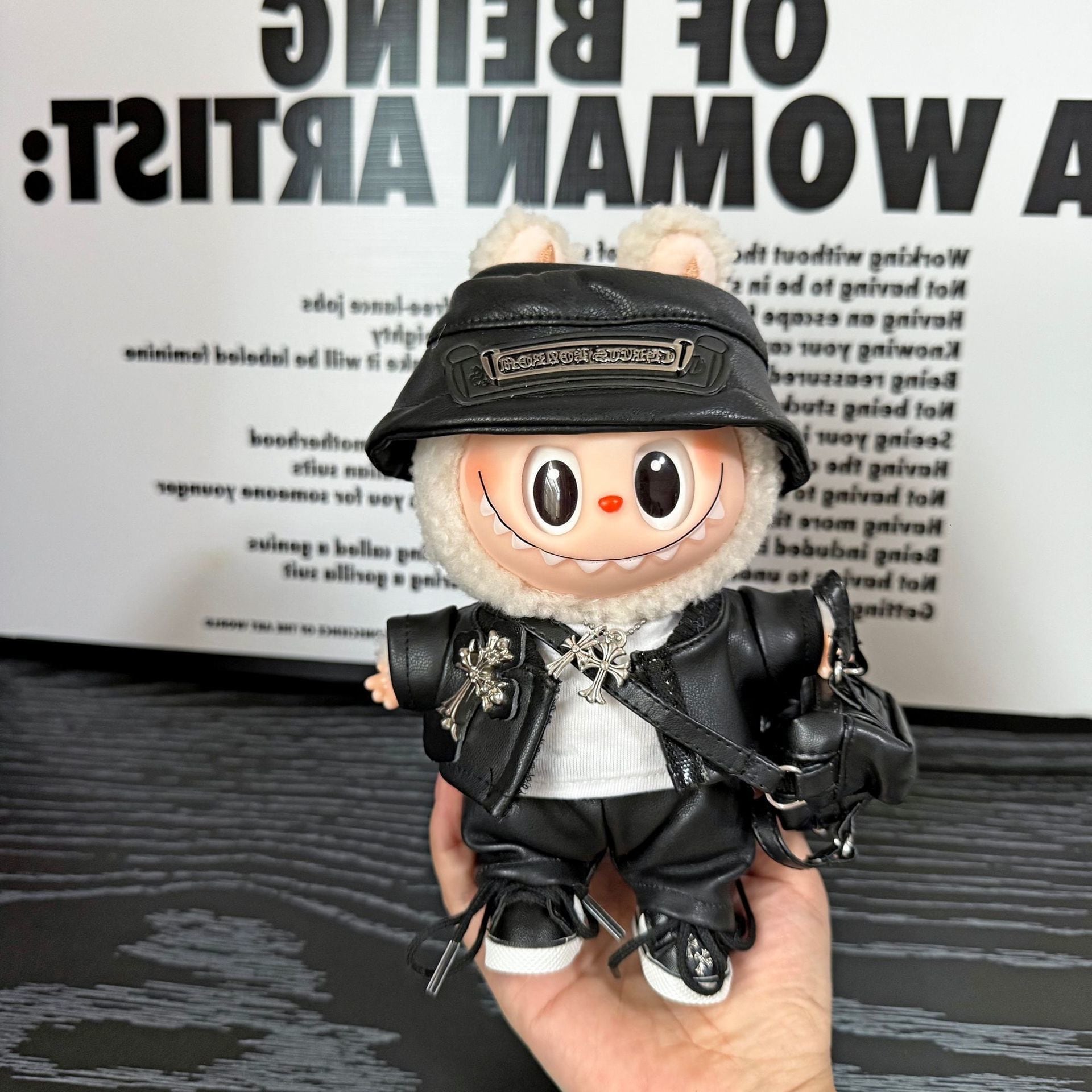 ラブブ服 LABUBU ぬいぐるみ着 ぬい服 ラブブ 着せ替え服 7点セット077