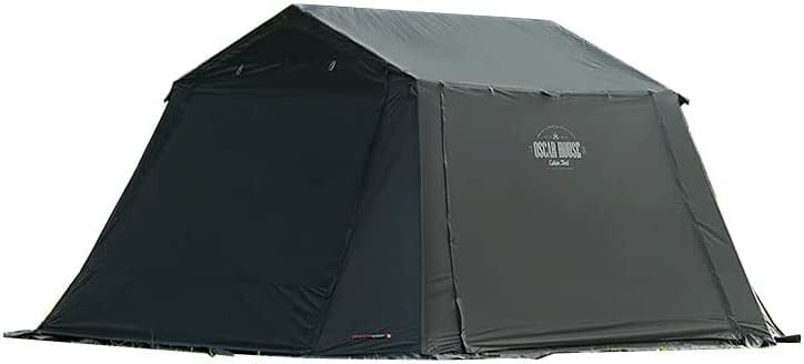 KZM OUTDOOR】カズミ オスカーハウスキャビンテント ブラック | LANALUTA