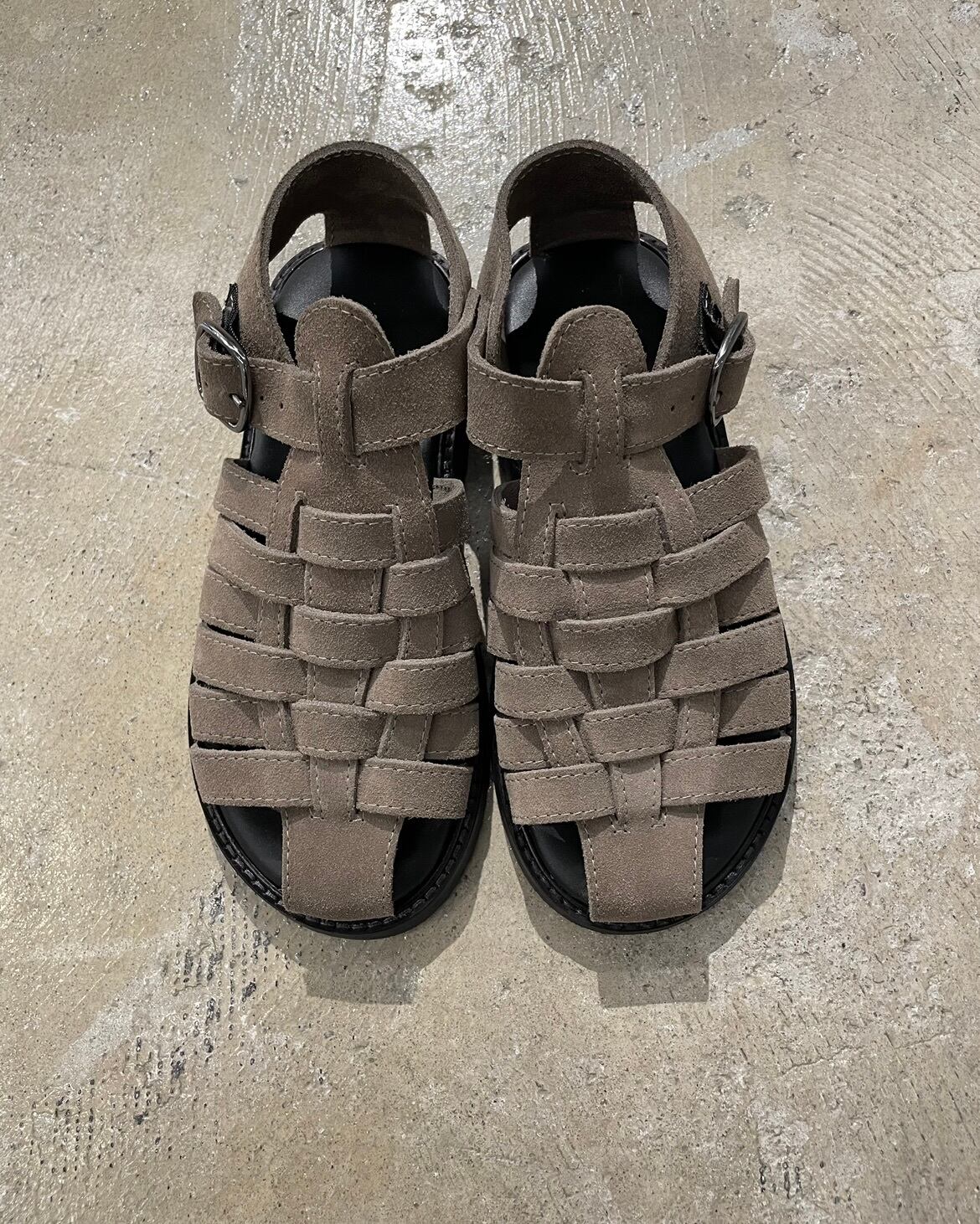 MAURO de BARI】スエードグルカサンダル | idealclasse