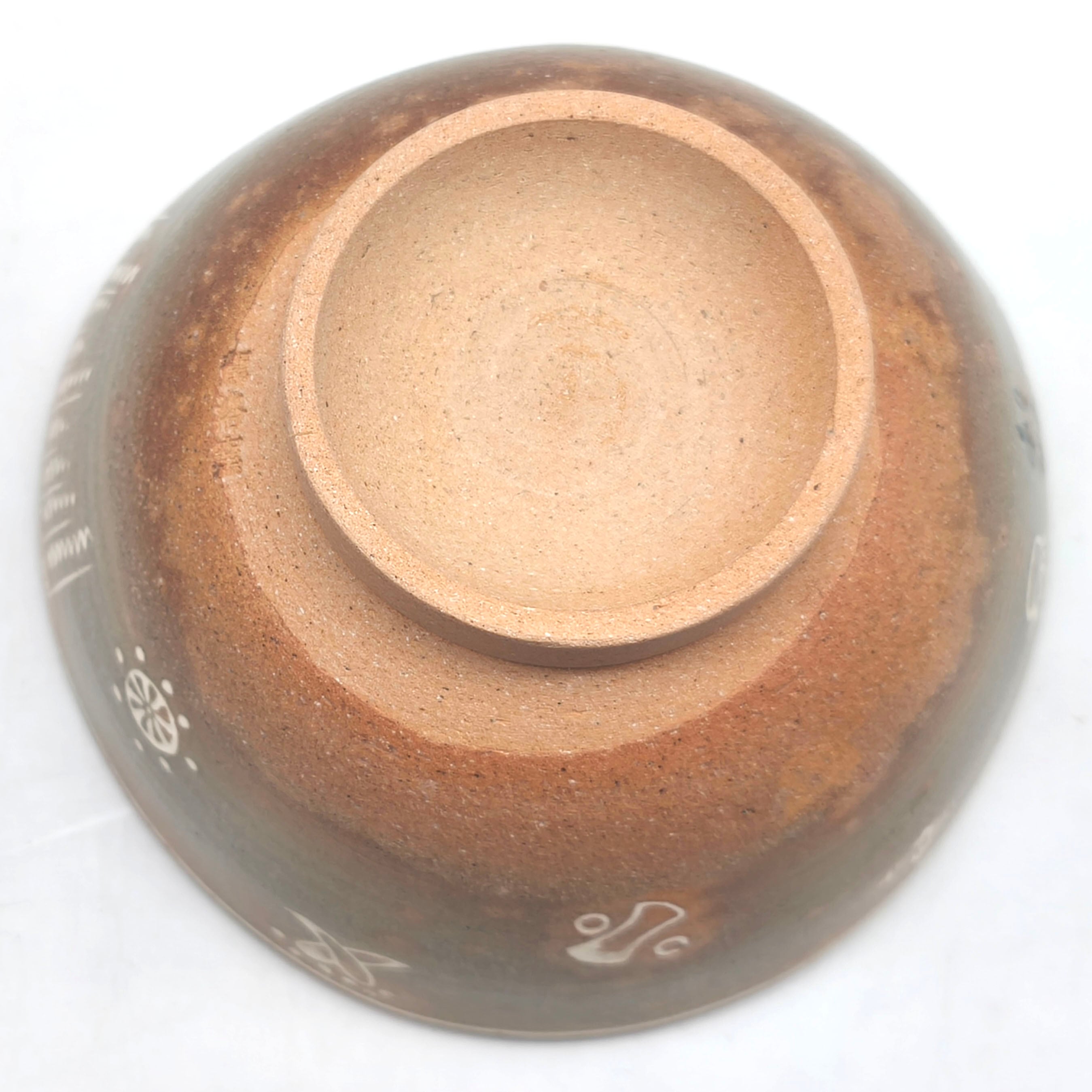 駕洛窯・干支茶碗・高麗茶碗・抹茶碗・彫三島・辰・茶道具・No.260623