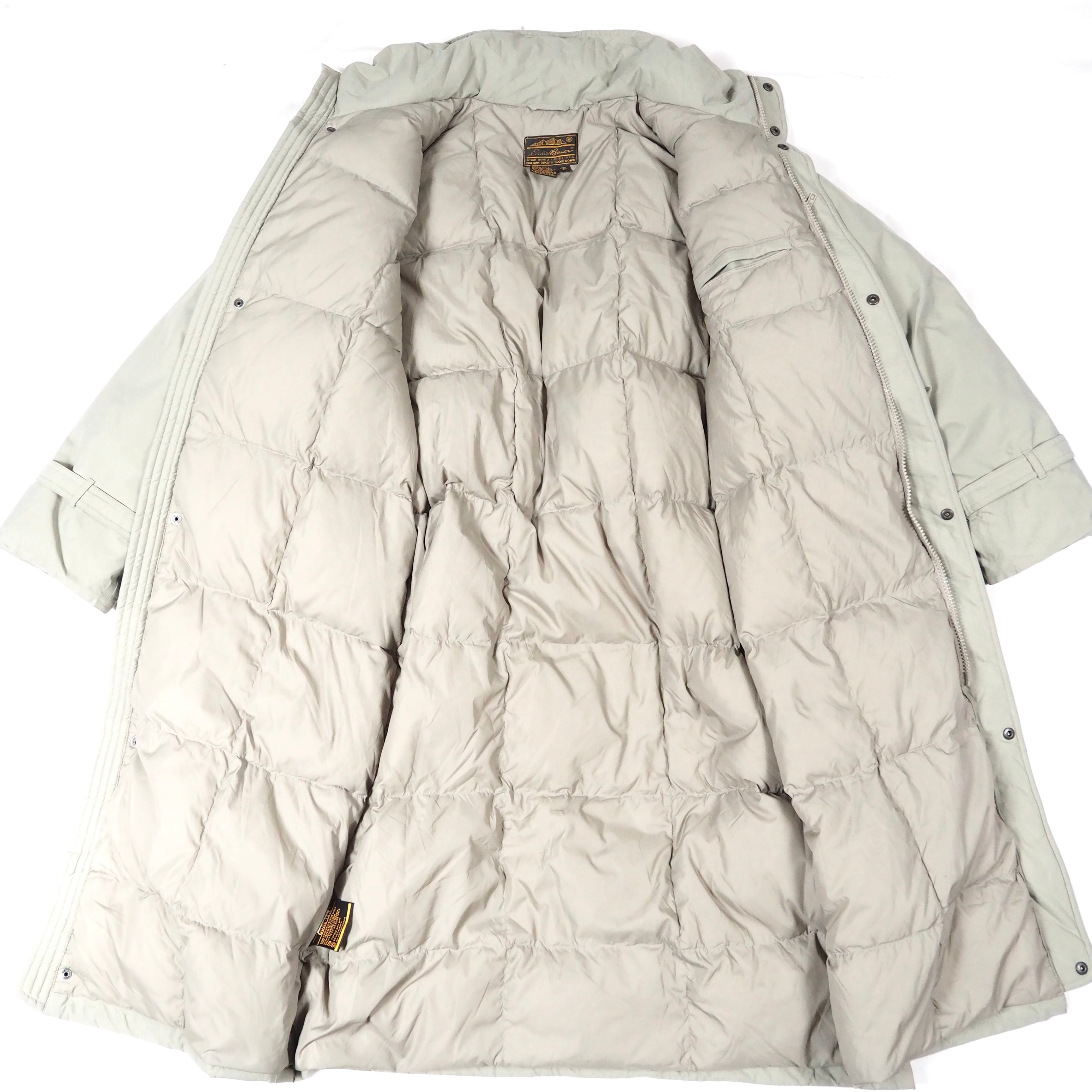 Eddie Bauer【GORE-TEX】down hoodie long coat L | FESTINA LENTE VINTAGE