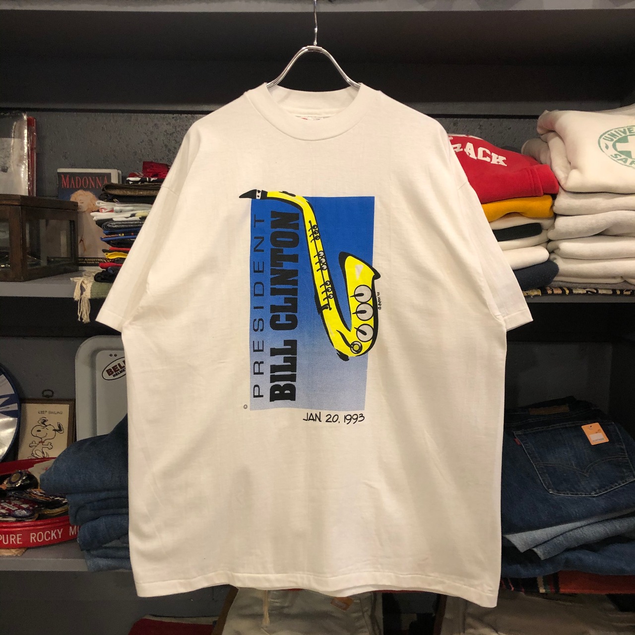 90s Bill Clinton T-Shirt USA製 | VOSTOK