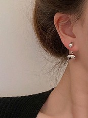 436P　beans dangleピアス