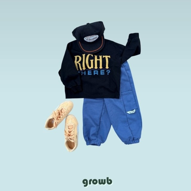 《送料無料》予約:ライトT【growb】※ジュニアサイズ