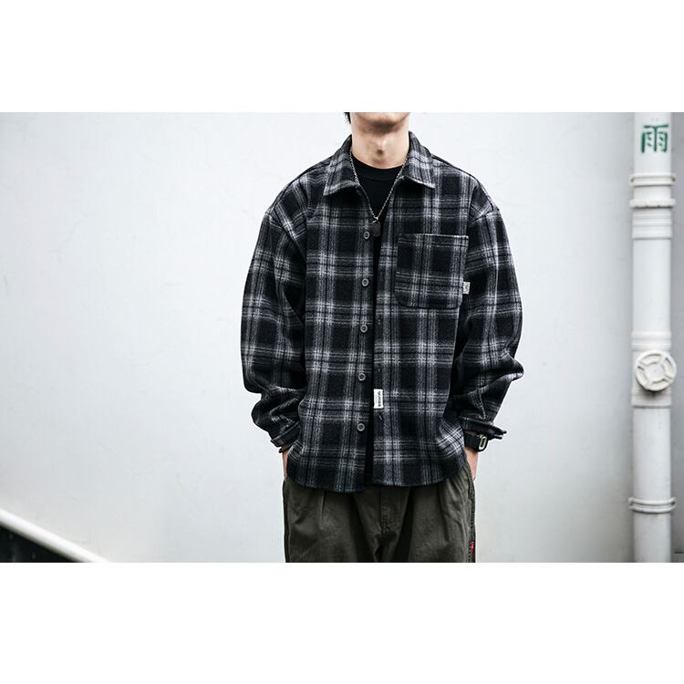 ★THICK BRUSHED CHECK SHIRT　　　32254