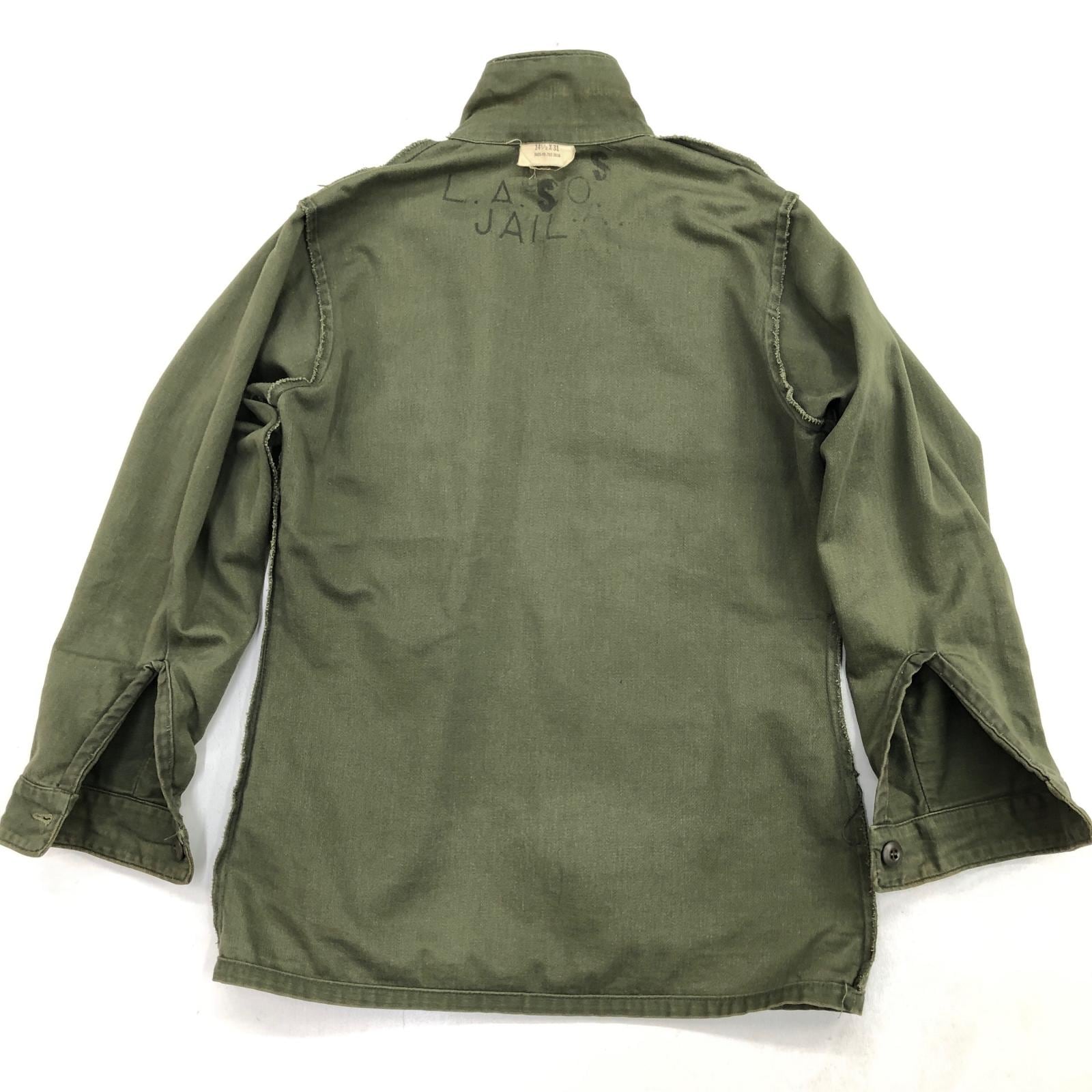 U.S.ARMY 70年代 USA製 OG-107 ユーティリティシャツ UTILITY SHIRT