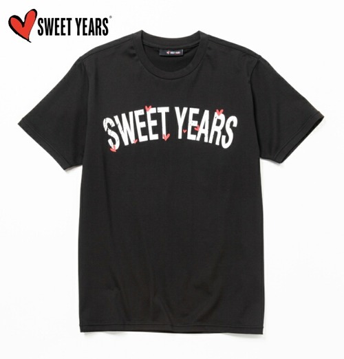 SWEET YEARS スウィートイヤーズ Tシャツ 半袖 クルーネック Tシャツ メンズ 14601SY NERO ブラック