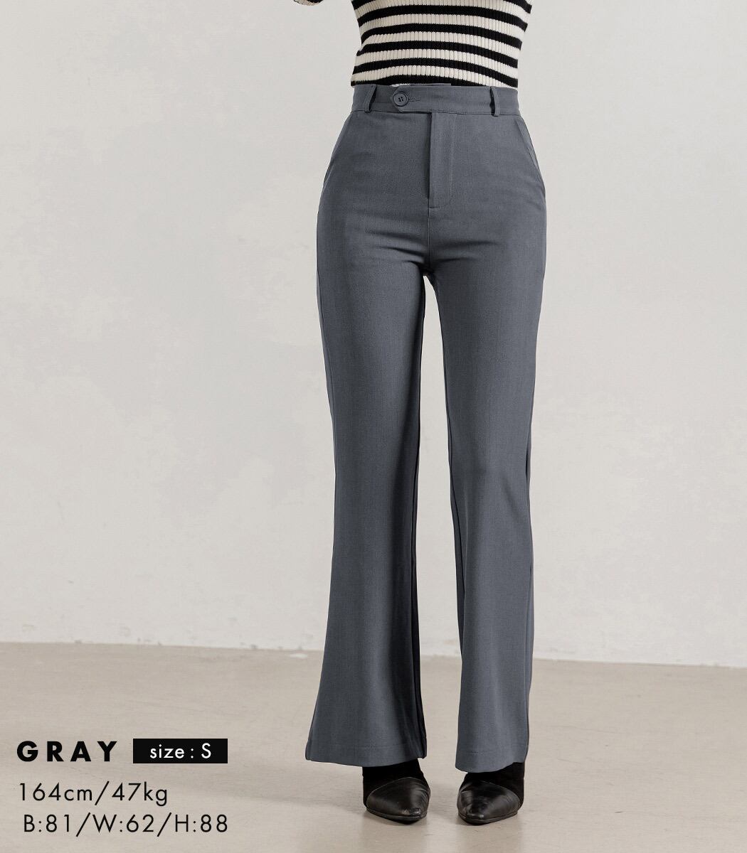 メール便】フレアスラックス／pants554 | DAY CLOSET｜ レディース