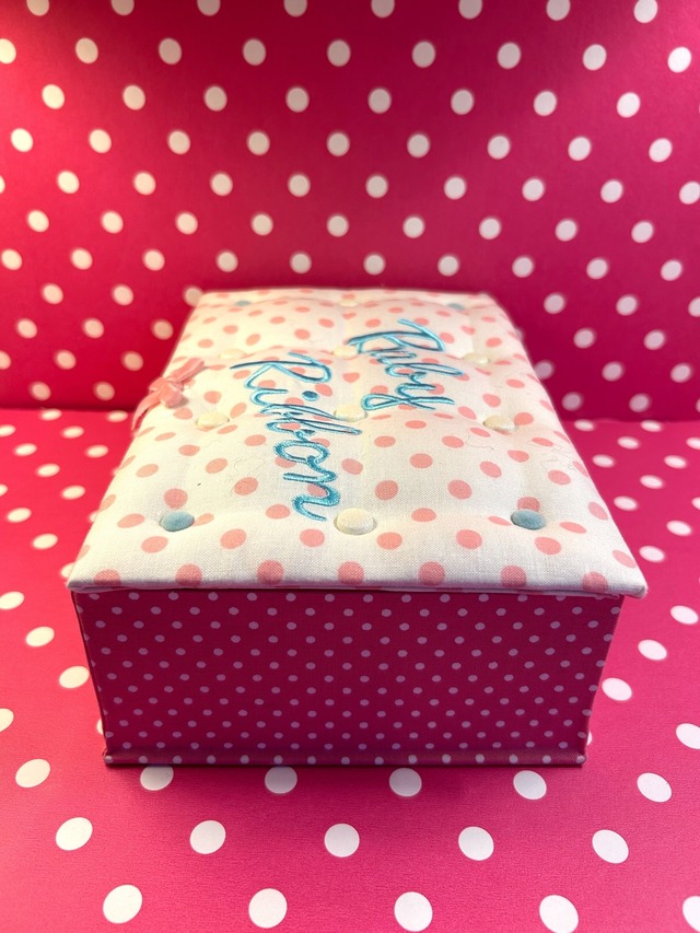 カルトナージュの長方形BOX (250503)