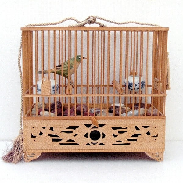 鳥籠　未使用　開封済み タカラ・鳥かご・置物・1991年製・No.170129-44・梱包サイズ80