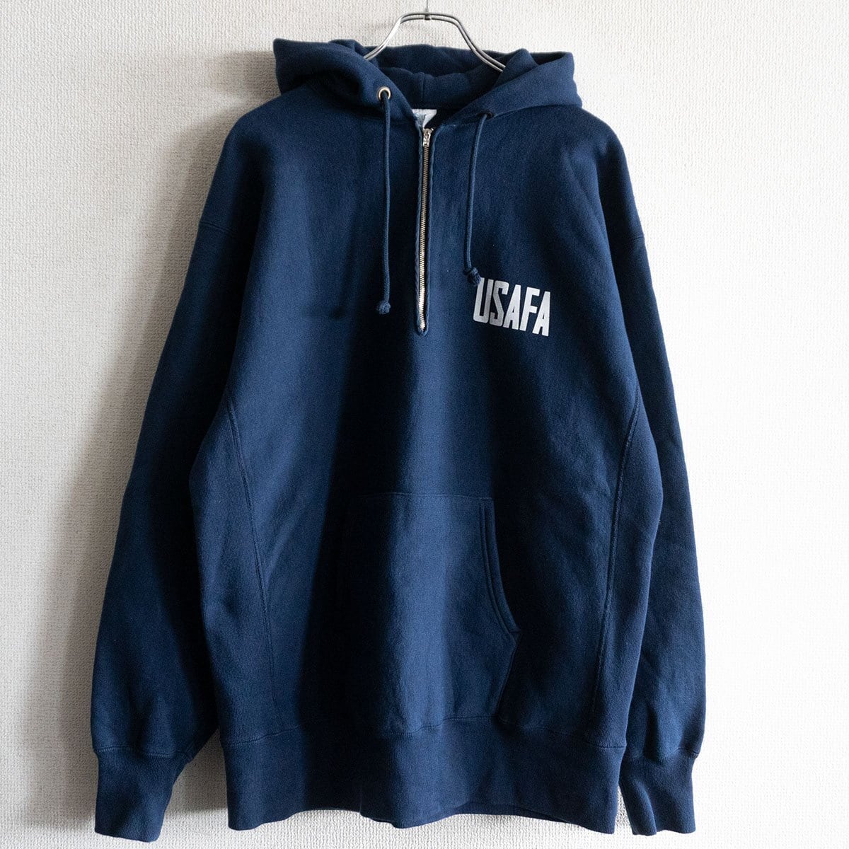 90s】CHAMPION【REVERSE WEAVE リバースウィーブ パーカー】M ブラック