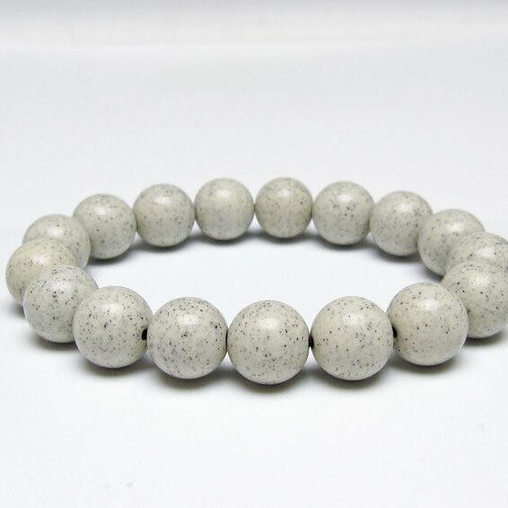 北投石 ブレスレット 12mm 一点物 メール便可 111-50135