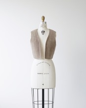 〈CHANEL vintage〉Mouton shearling coat 05A P24962